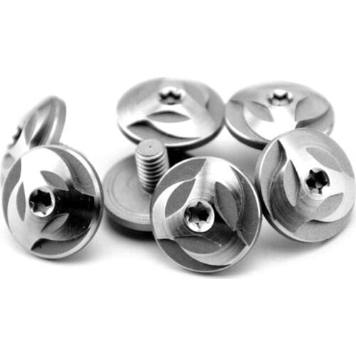 DIY Knife Making knife Handle screw KNIVES whirlwind Rotating rivet Plum flower sharp EDCSpindle screws