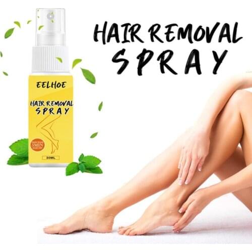 30ml Long-lasting Hair Removal Spray Hair Removal Cream Natural Hair Remover Face Arm Leg Back Underms Painless Hair Removal