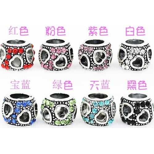 Handmdorae DIY dora style bracelet jewelry accessories bedoras hollow drill hole bedoras wholesale love BEADS H20