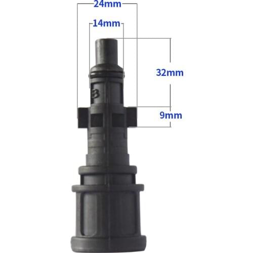 City wolf 48PCS car washer Circular Brush Connect With spray gun for Nilfisk Kew Alto high pressure washer car accessories