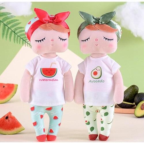 Soft Cute Girl Plush Doll Stuffed Toys Children Kids Birthday Gift Home Decor Promote parent-child bonding great gifts for child
