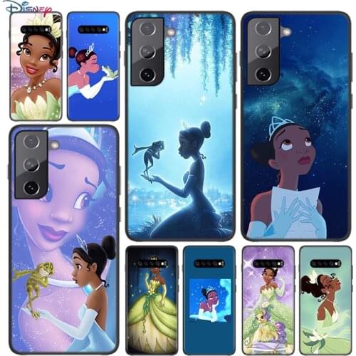 Soft Cover Disney Tiana Princess For Samsung Galaxy S21 S20 FE Ultra S10 S10e Lite S9 S8 S7 Edge Plus Phone Case