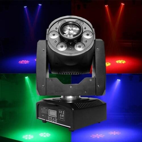 New arrival LED Spot moving head light 6 *12W wash +30W gobo for wedding 2 in 1 LED gobos moving heads lights