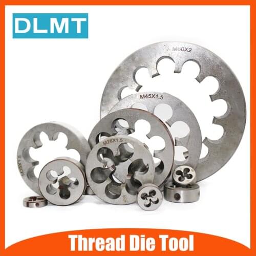 1PC Thread Left Die Metric M2 M3 M4 M5 M6 M7 M8 M10 Mini Threading Screw Machine Die Left Hand Tools for Metalworking