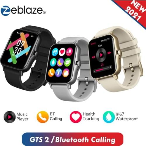 Zeblaze GTS 2 Smart Bracelet Bluetooth 5.0 IP67 Waterproof Fitness Tracker Sleep Heart Rate Blood Pressure Monitor Sports Watch