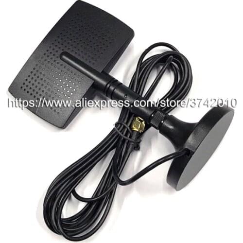 High quality Directional 2.4G Wifi Panel Antenna 8-10dBi 3M Cable RP SMA Male