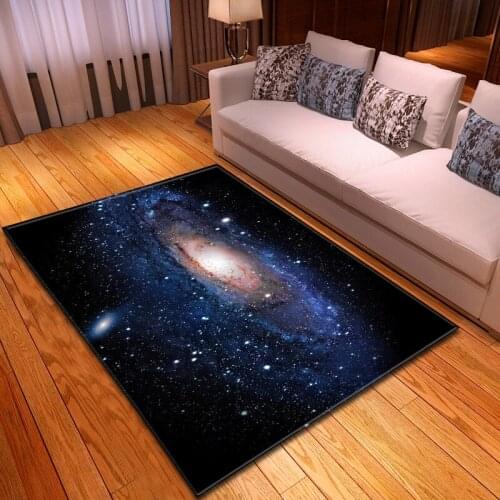 3D print planet carpet nebula outer space universe rugs living room kids bedroom restaurant floor mat children parlor home decor
