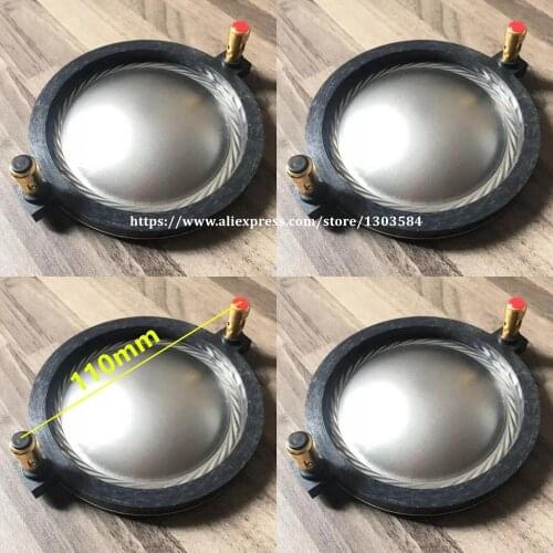 4pcs/lot 74.46mm Diaphargm For 75ED36-8LM 74.5mm For Beta Three Repair Kit Pure Flat Aluminum wire 16 or 8ohm