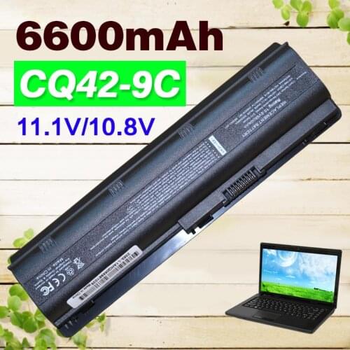 6600mAh Battery for HP Pavilion MU06 DM4 DV3 DV5 DV6 DV7 G32 G42 G62 G56 G72 for Presario CQ32 CQ42 CQ56 CQ62 CQ630 593553-001