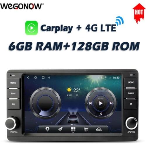 Carplay DSP IPS Android 10.0 6GB + 128GB LTE Car DVD Player GPS WIFI Bluetooth 5.0 Radio For MITSUBISHI Outlander ASX 2013-2016