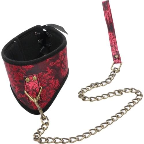 IKOKY Bondage games Adult Sex Toys Sex Toys for Couples Fetish Sex Slave Neck Sleeve SM Bundling Female Chastity Belt