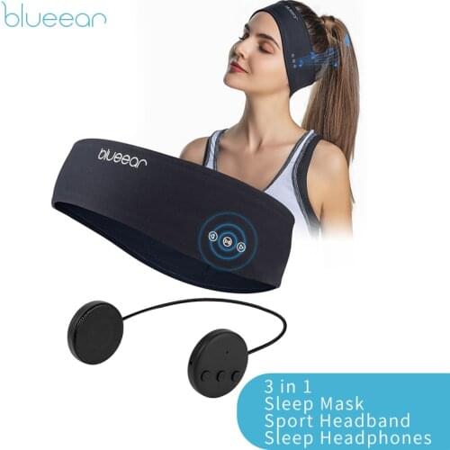 Bluetooth Headband Headphones Music Sports Sweatbands For Men& Women Sleephone With Stereo Speaker For Outdoor Sports