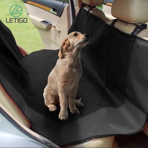 Pet Dog Carriers Rear Back Waterproof Pet Car Seat Cover Mats Hammock Protector Large Size Dog Car Seat Cover