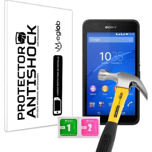 Screen protector Anti-Shock Anti-scratch Anti-Shatter compatible with Sony Xperia E4g