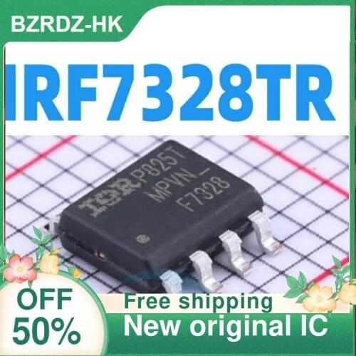 2-10PCS/lot IRF7328TRPBF IRF7328TR IRF7328 SOP8 New original IC