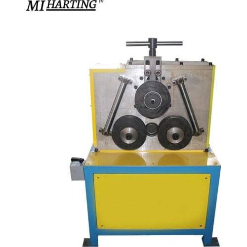 JY-50 Electric Angle Iron hydraulic 3 rolls round angle steel bending machine