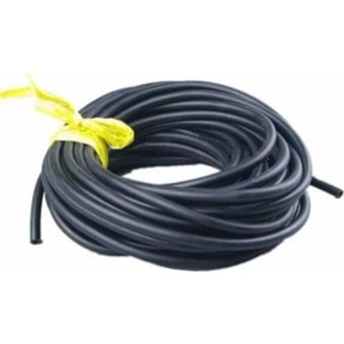 Tubing Exercise Rubber Resistance Band Catapult Dub Slingshot Elastic, Black 2.5M