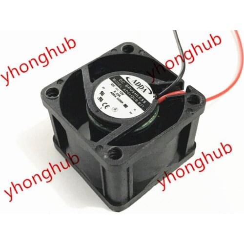 ADDA AD0412UB-B31 DC 12V 0.23A 2-Wire 40x40x28mm Server Cooling Fan