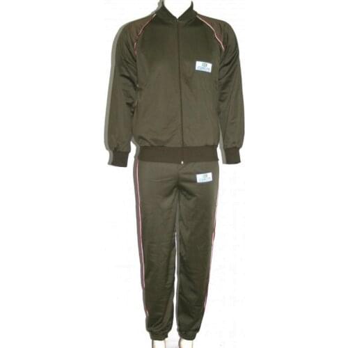 Full Italian Army military men running sports training suit