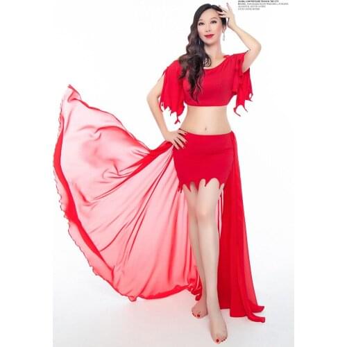 Womens belly dance set costume Oriental dance belly dancing clothes sexy fashion girl bellydance Top skirts carnival bellydance