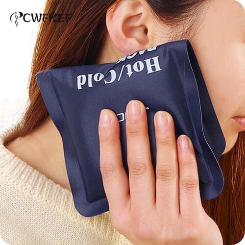 1pcs Soft Reusable Hot Cold Pack Gel Pack Emergency Pain Relief Cooling Heating Bag