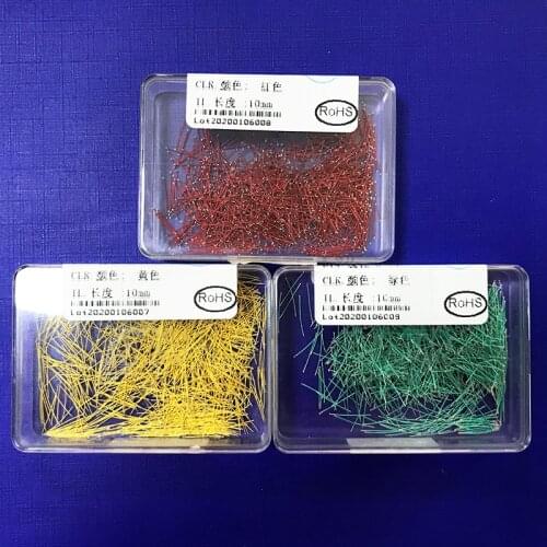 100pcs 7PΦ0.05mm 10mm Pre-tinned Litz Wire Estron Wire Silver Plated Copper Wire hearing aid IEM Music Monitor Soldering Wire