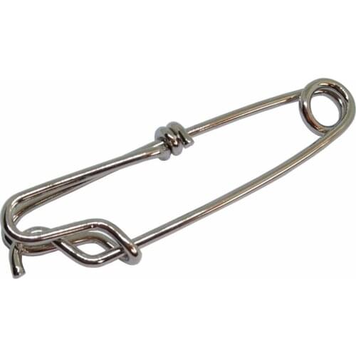 2pcs/lot Heavy-duty Fishing Snap Clips Spring-loaded Snaps Float Line Tuna Clip Sea Fishing Tackle Stainless Steel