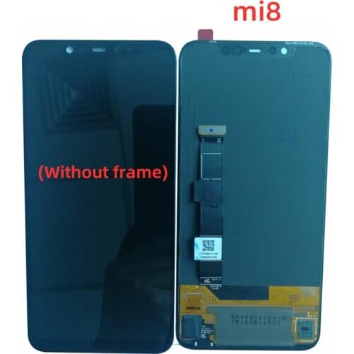6.21" Original OLED Mi 8 Display Mi8 LCD Touch Screen Digitizer Replacement