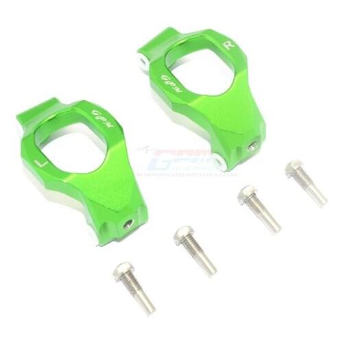 ALUMINUM FRONT C-HUBS SET TXMS019 FOR 1/10 SCALE MAXX 89076-4 SPARE PARTS