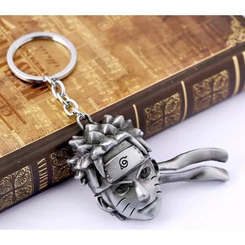 Anime Jewlery Uzumaki Character Figure Model Pendants Key Chains Key Ring chaveiro