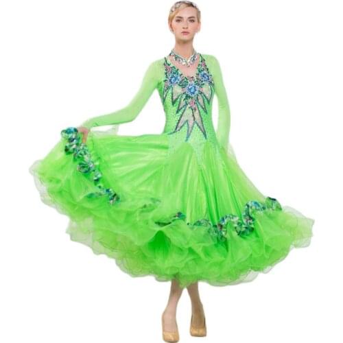 B-16239 Custom hight qality latin ballroom dress ballroom dress standard ballroom dance competition dresses for sale