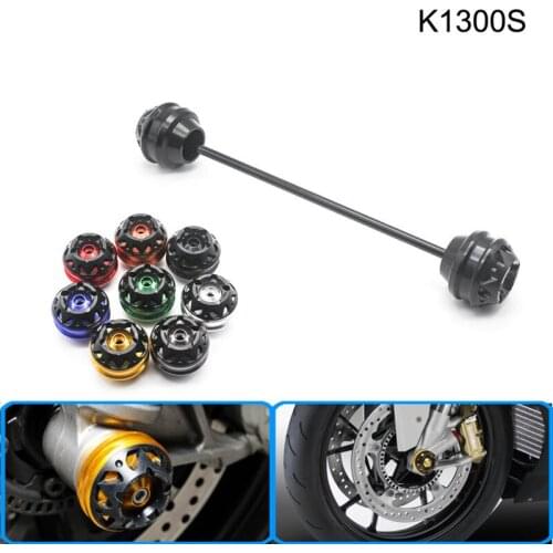 Free shippin for BMW K1300S 2006-2015 CNC Modified+Motorcycle Front wheel drop ball / shock absorber