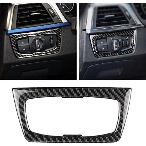 ABS Decor Headlight Switch Cover Trim For 3 Series F30 GT F34 2013-2018