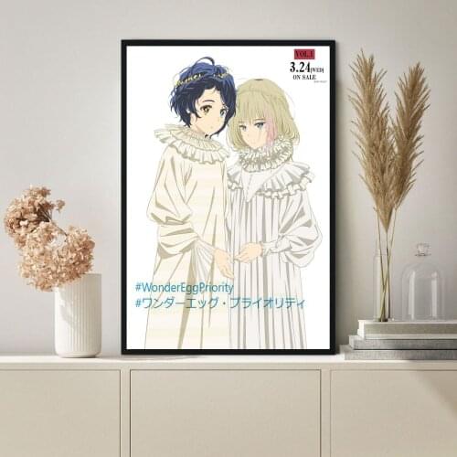 Wonder Egg Priority Anime Movie Poster Canvas Print Art Wall Painting Home Decoration Gift