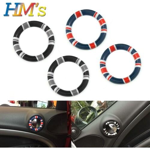 For MINI Cooper Countryman R60 For MINI R61 Paceman Door Handle Ring Decoration Sticker For MINI R60 For MINI Cooper Accessories