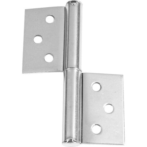Hot YO-Stainless steel 7.6cm door hinge silver tone hardware
