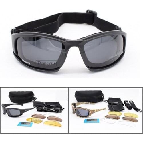 Photochromic Tactical Glasses Military Airsoft Paintball Polarized Goggles Outdoor Hiking Hunting UV Protection Sunglasses