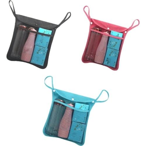 Portable Stroller Bag Accessories Universal Multi-purpose Organizer Clip Hang Your Purse Shopping Diaper Bags on Pram 69HE