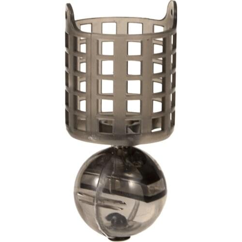 Portable Fishing Bait Feeder Thrower Adjustable Weight Sinker Lure Holder Bait Cage Carp Fishing Tackles Accessories L/M/S