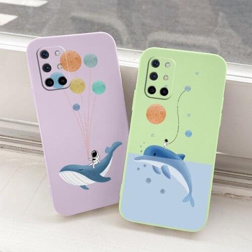 Balloon Shockproof Liquid Silicone Cover Case For Oneplus 8t 9 9pro 9r pro Phone Case