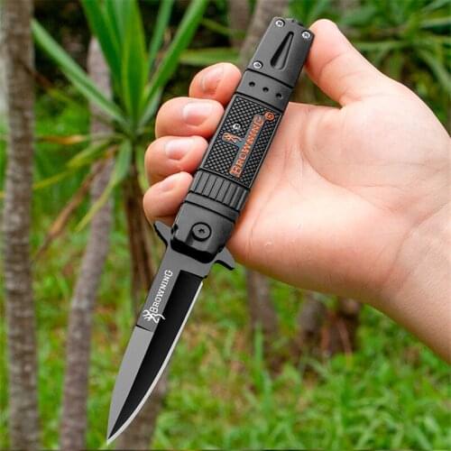 Cheetah Stainless Steel Folding Knife tactical knife hunting knife multi-functional wild survival knife war knife