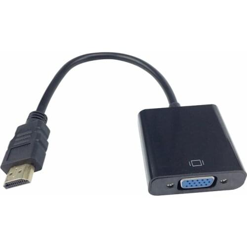 High Quality New Updated HDMI To VGA Converter Raspberry Pi 3 RPI HDMI VGA Adapter For Computer Projector Set Top Box For Orang