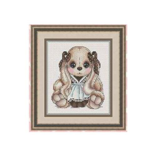 ZZ1099 Decoration Home Decor New Arrival Homfun Craft Christmas Cross Stich Set NO Hoop Counted DIY Cross Stitch Kit Painting