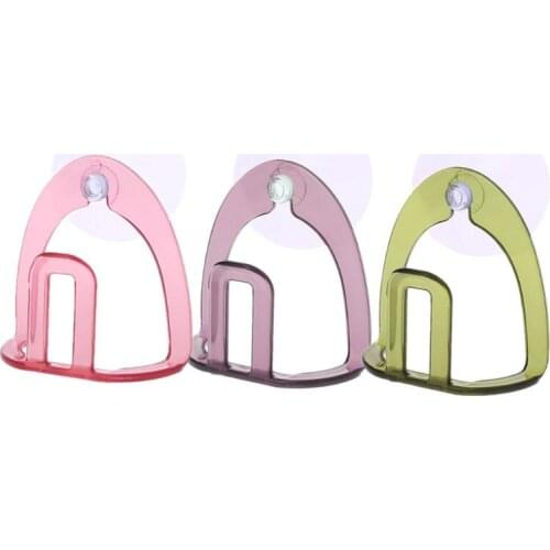 OOTDTY 1PC Kitchen Sink Suction Holder Sponges Scrubbers Storage Rack Home Kitchen Bathroom Organizing Racks