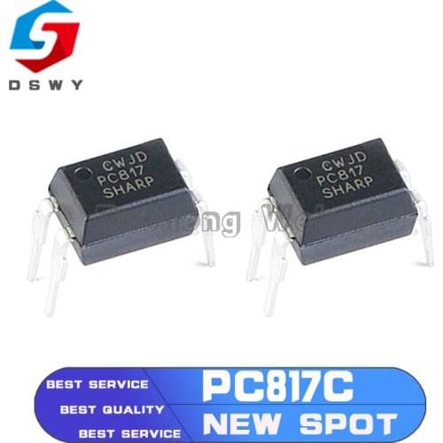 100PCS PC817C DIP4 PC817-C DIP PC817 C New And Original IC