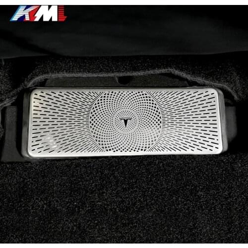 2PCS Car Under Seat Air Conditioner Outlet Decoration Vent Trim Cover For Tesla Model 3 2021 Styling Interior Accessories