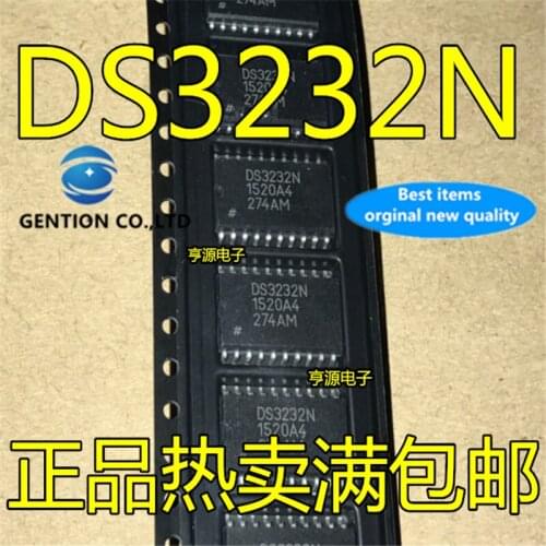 5Pcs DS3232 DS3232N SSOP20 in stock 100% new and original