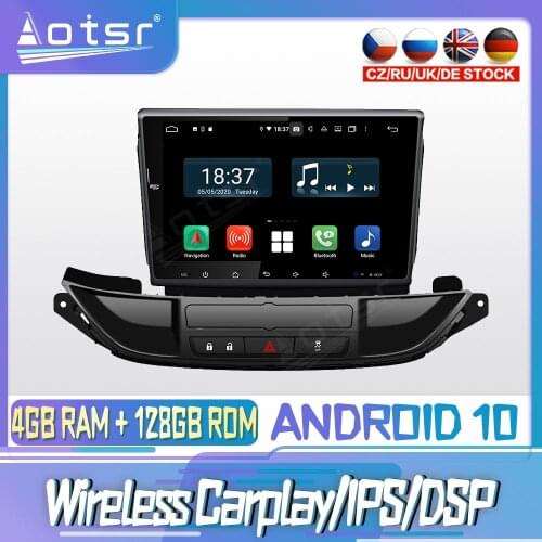 Android 10 PX6 128G For OPEL Astra J 2015 2016 2017 DVD GPS Navigation Auto Radio Stereo Video Multimedia Player HeadUnit 2din