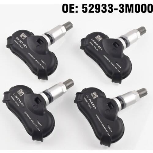 4 PCS Car Tire Pressure Monitor Sensor TPMS 529333M000 for KIA Sportage Rio III 3 Mohave