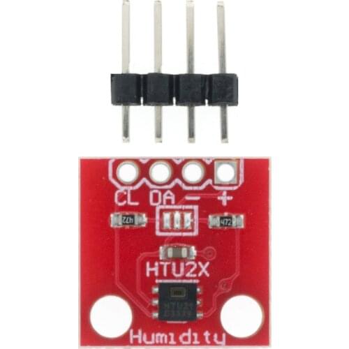 Temperature Humidity Sensor GY-213V-HTU21D HTU21D I2C Replace SHT21 SI7021 HDC1080 Module
